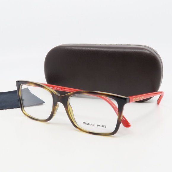 Michael Kors Accessories - Michael Kors MK 8013 3059 New Tortoise/ Orange GRAYTON Eyeglasses 51mm w/ case